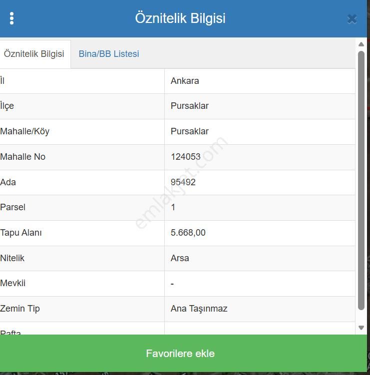 Ankara Pursaklarda Toplu Konut İmarlı Fırsat Arsa - Görsel 6