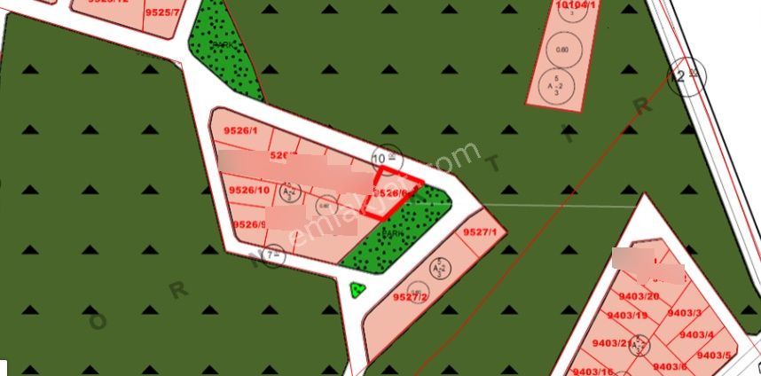 Döşemealtı Düzlerçamı'nda 520 M2 Orman Cepheli Satılık Arsa - Görsel 3