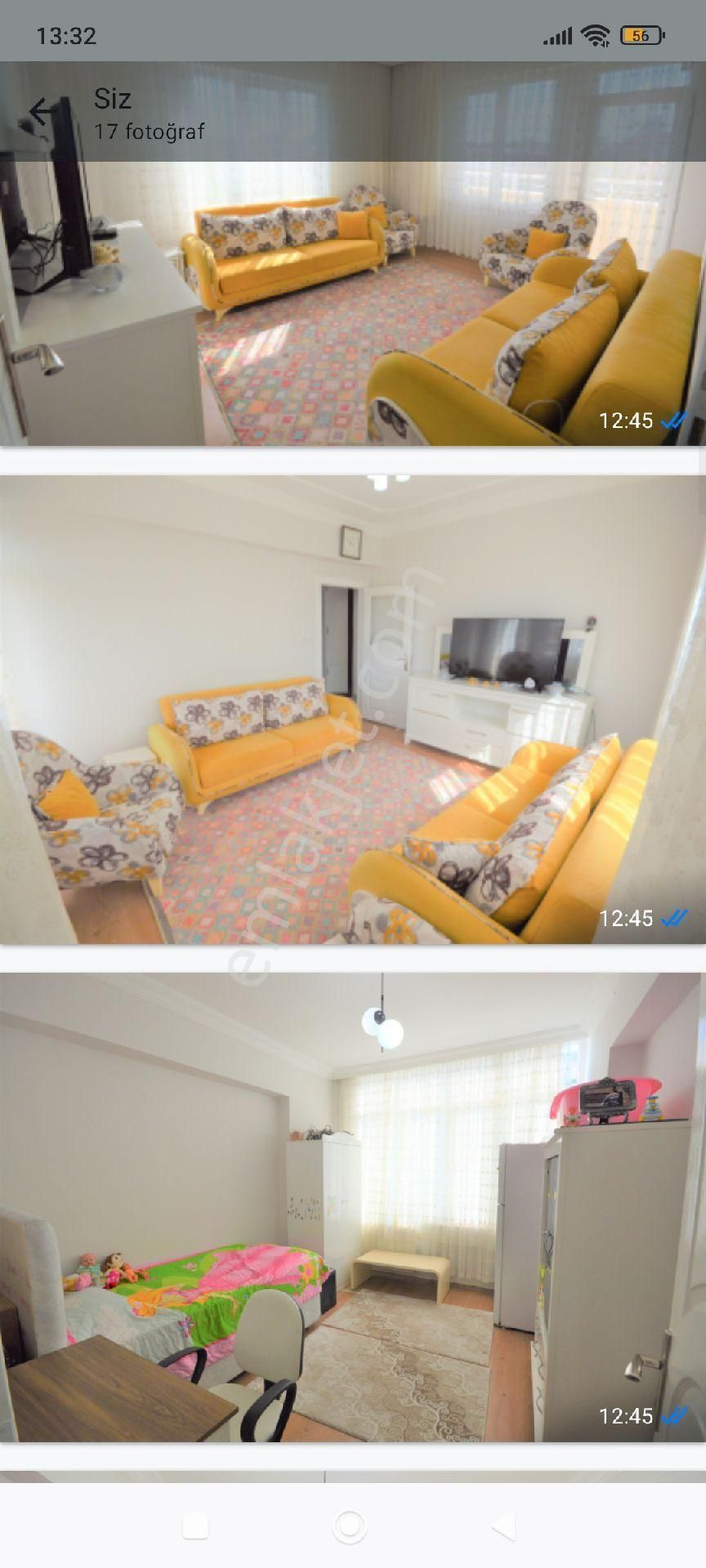 23 Nisan Mh De İskanli Asansörlü 2+1 100m2 Net Oturumlu - Görsel 8