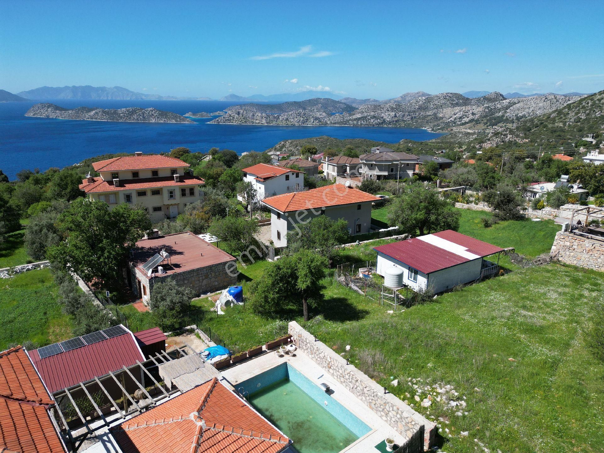 Joker: Marmaris Söğüt İçinde 2+1 Prefabrik Olan Satılık Tarla - Görsel 3