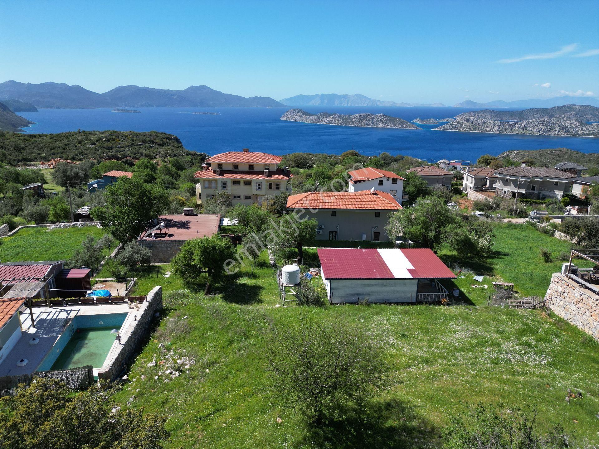 Joker: Marmaris Söğüt İçinde 2+1 Prefabrik Olan Satılık Tarla - Görsel 2