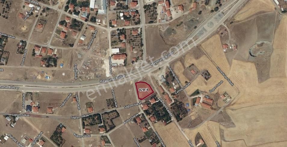 Ankara Gölbaşı Oyaca Mah. Yola Cephe Ticari İmarlı Arsa