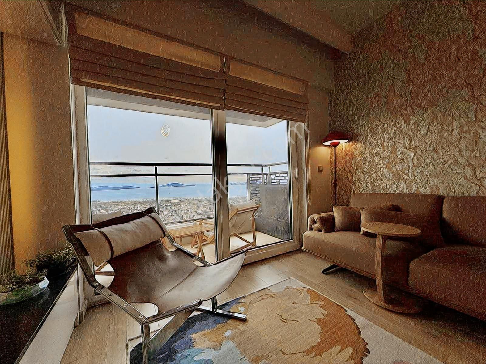 Nidapark Küçükyalı | Heybeli Deniz Manzaralı Full Eşyalı 1+1