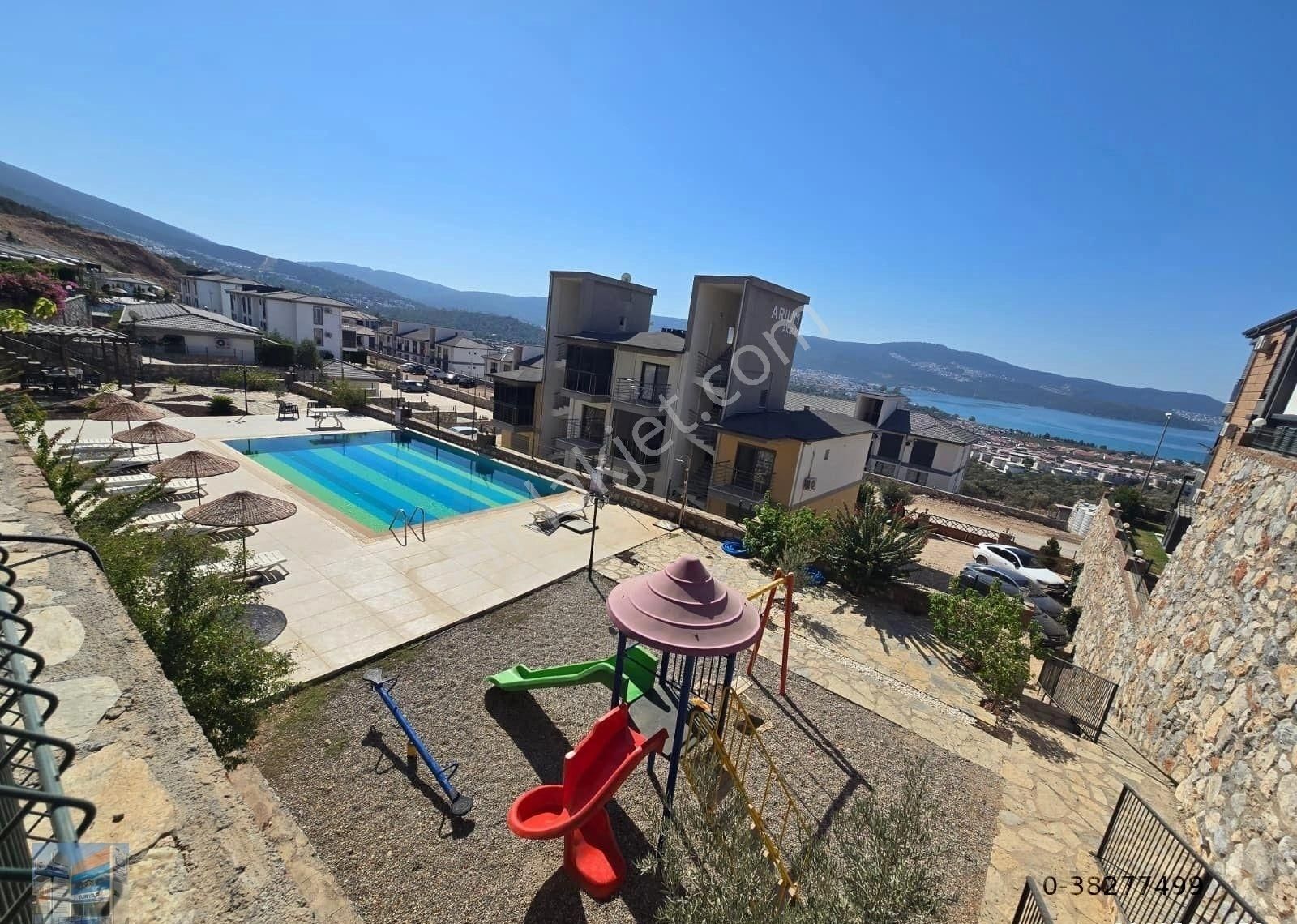 Panoramik Deniz Manzaralı, 1+1 Fırsat Daire Didim - Akbük - Görsel 12