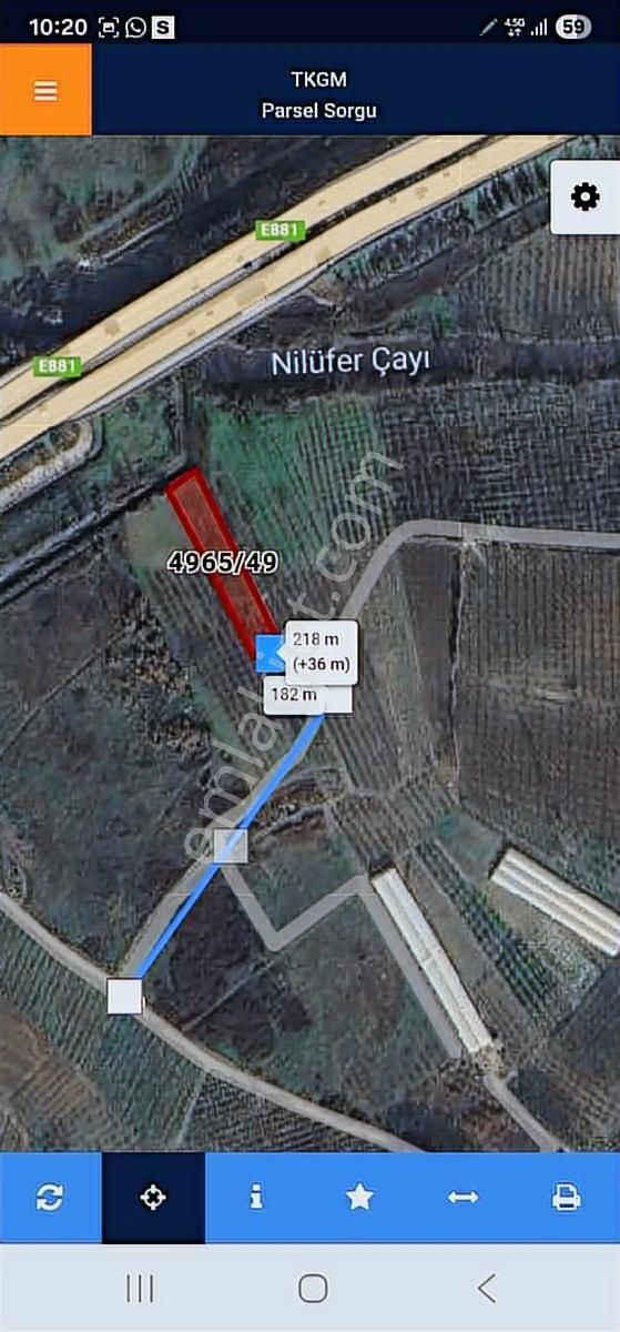 Dereçavuşta İyi Konum Tektapu Yatırımlık Arazi (tekyetkiliyiz) - Görsel 7