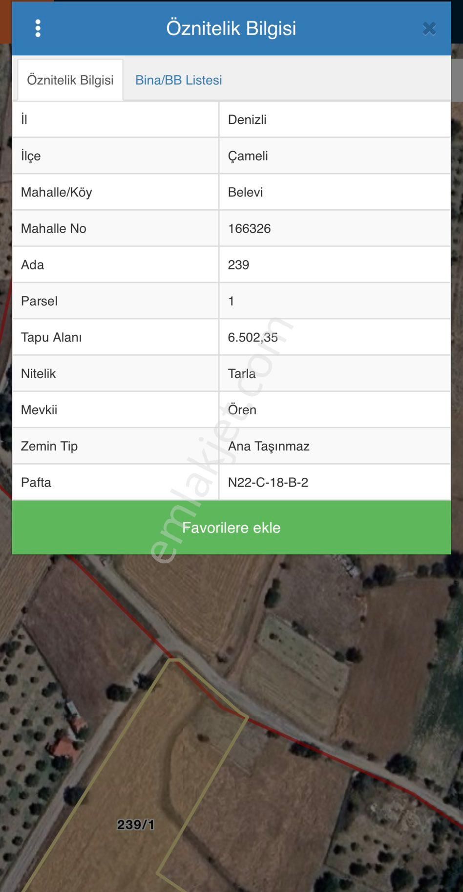 📊 Çameli Yaylası’nda Yatırım Fırsatı