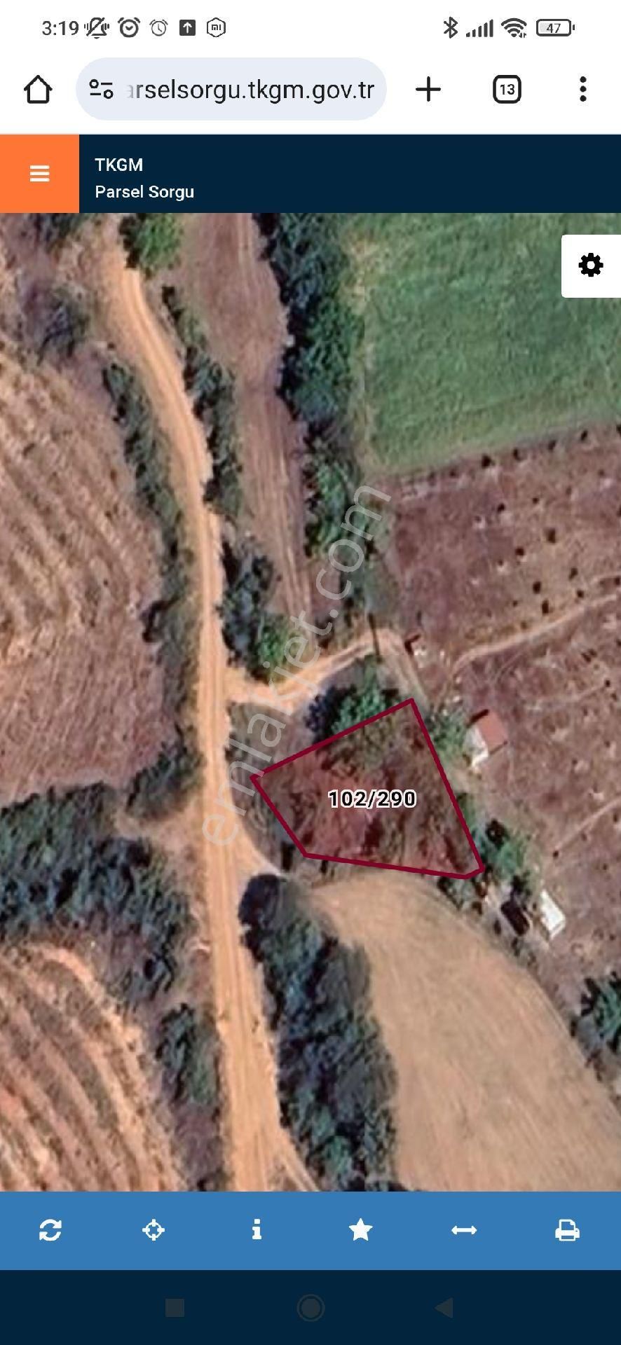 E.m.a Emlak Gayrimenkul Güvencesinde Yenişehir Toprakdere Mahallesi'nde Satılık Tarla