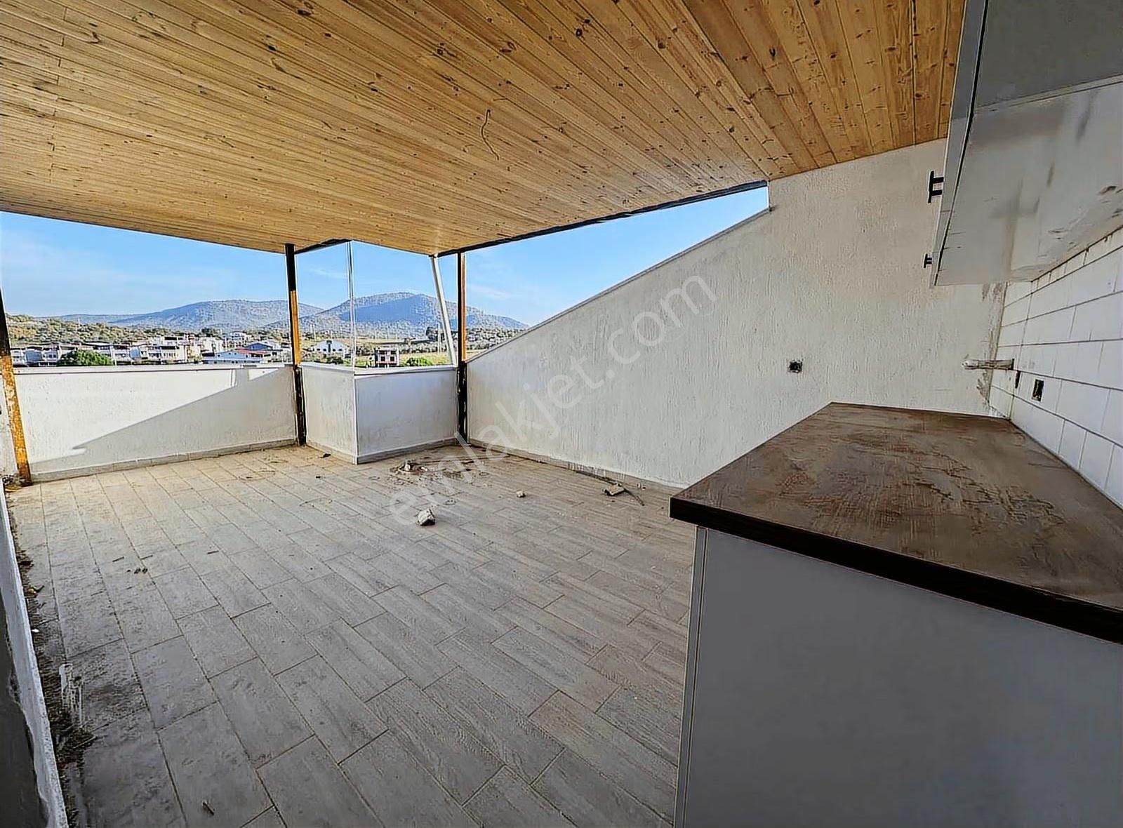 Gazipaşada Havuzlu Deniz Gören Site İçerisinde Manzaralı Dubleks - Görsel 24