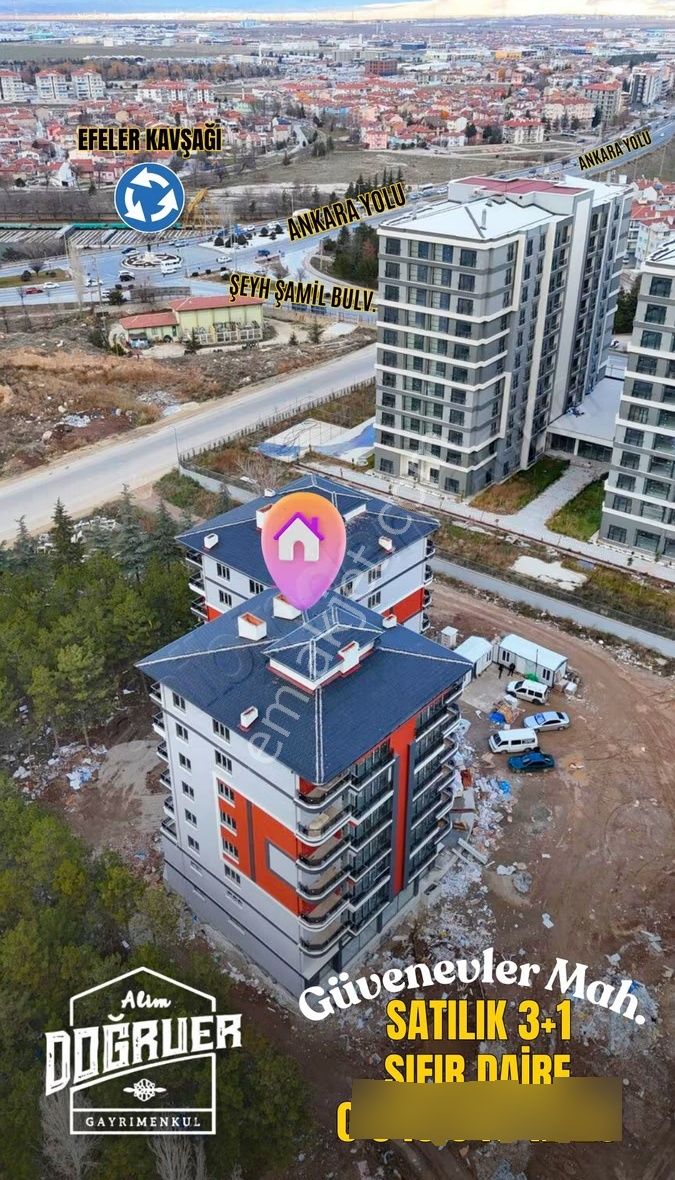 Güvenevler Mah. 3+1 Sıfır Daire Okul-park Afyon-şehir Merkezinde - Görsel 17