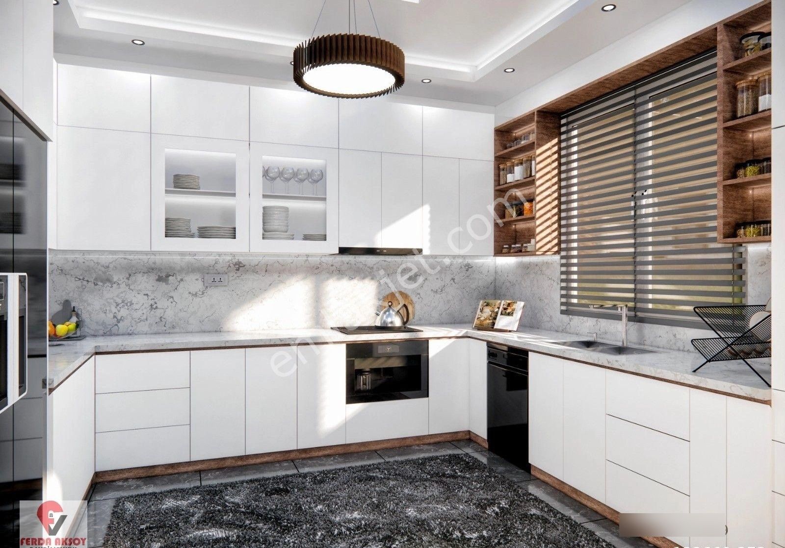 Doğa İle İç İçe 3+1 Ultra Lüks Villalar Hemde Becende - Görsel 16