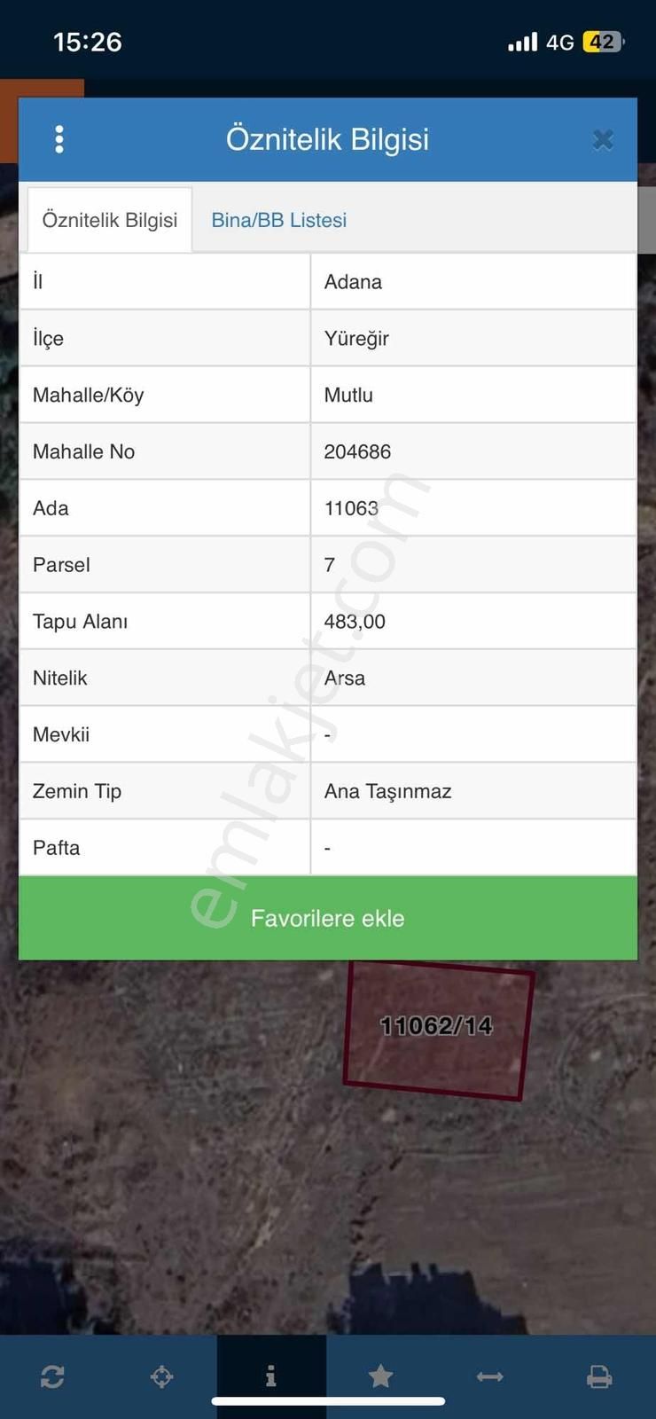 Zorludan Tek Tapu 9 Kata İmarlı 1.2 Yoğunluklu Satılık Parseller