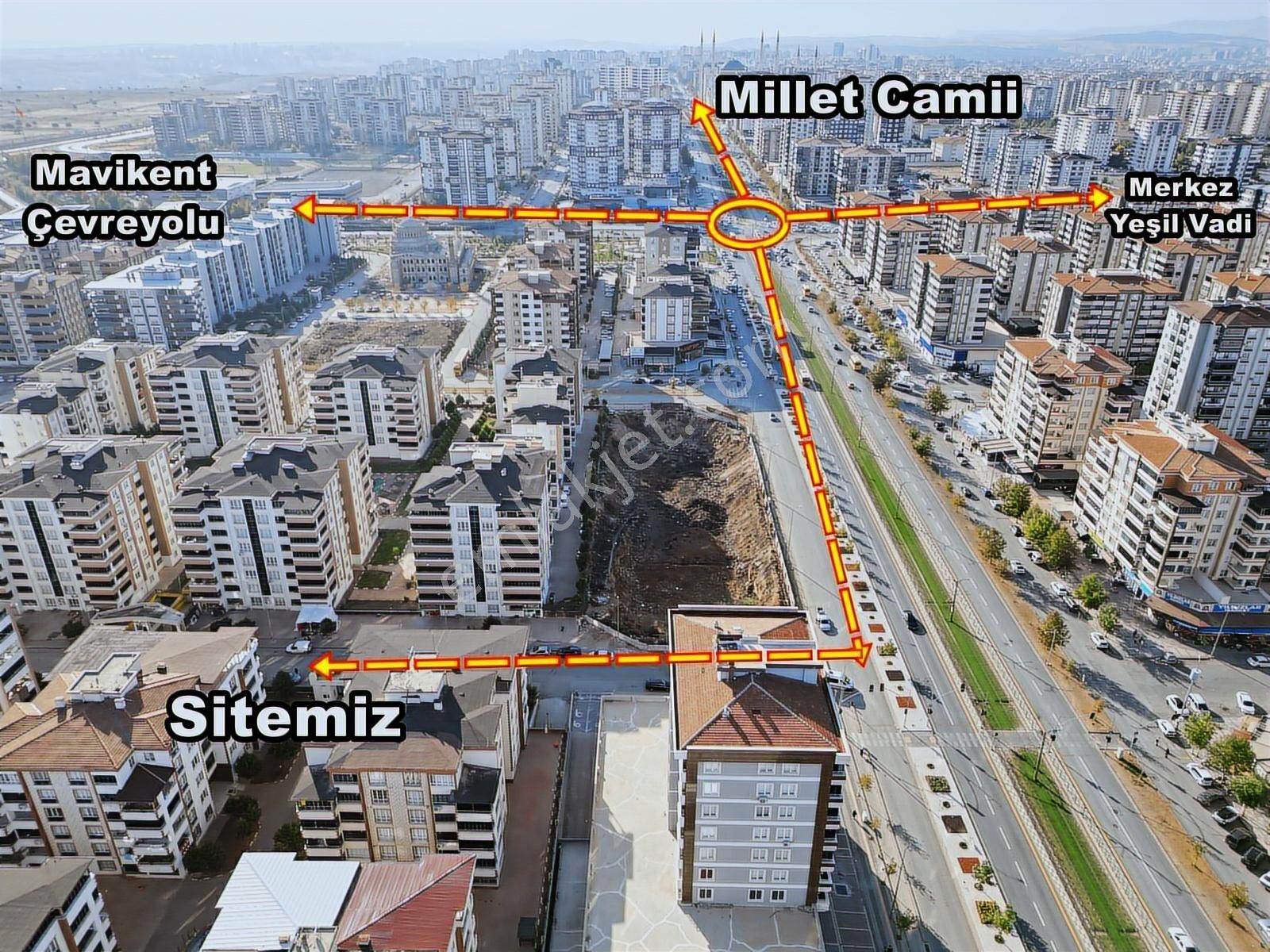 İbnisina Şehir Hastanesi Kat Bahçeli 3,5+1 Yüksek Kira Getirili - Görsel 22