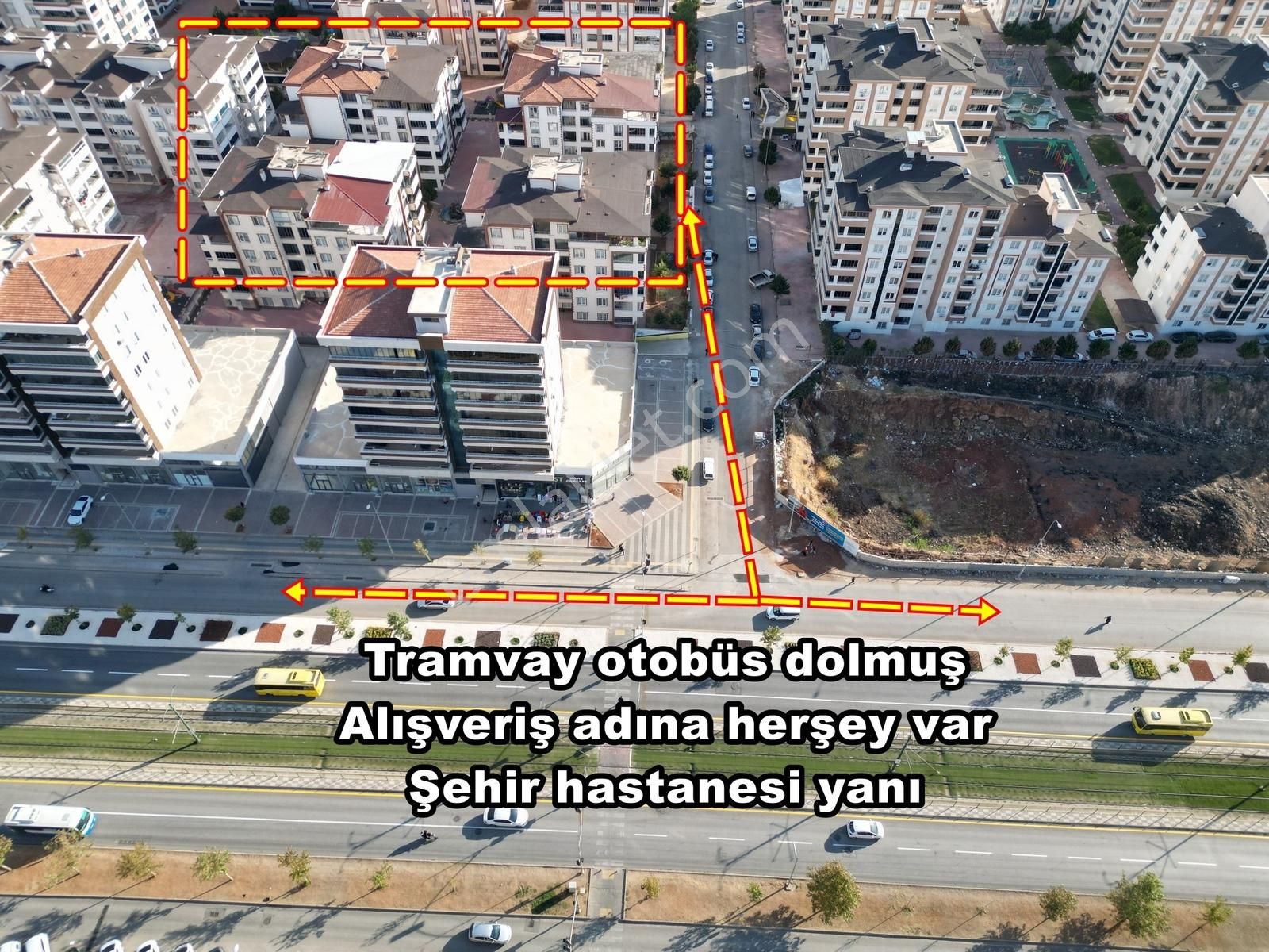 İbnisina Şehir Hastanesi Kat Bahçeli 3,5+1 Yüksek Kira Getirili - Görsel 30