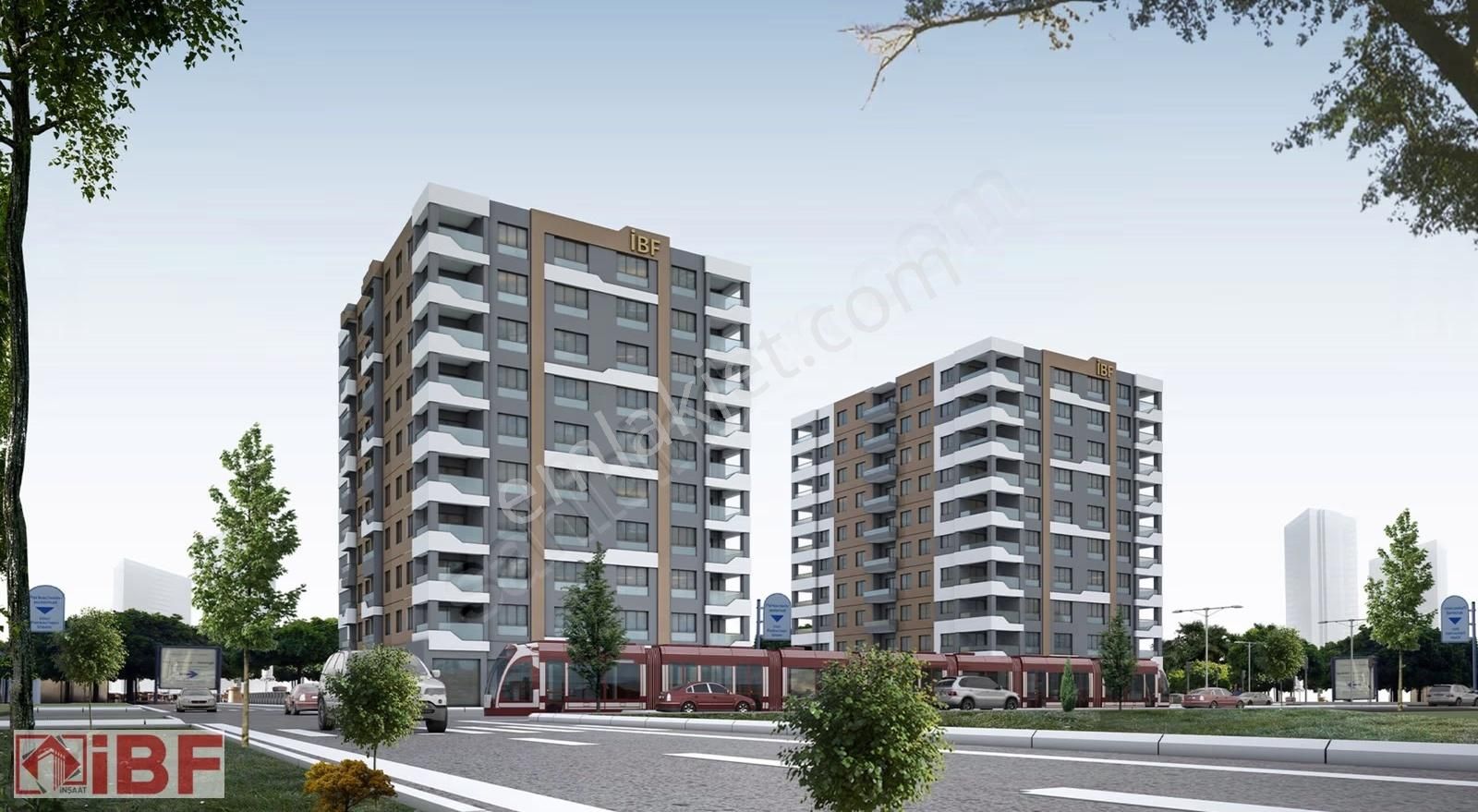 İbf'den Şehir Hastanesinde Tramvaya Sıfır Büyük 2+1 Daire - Görsel 11