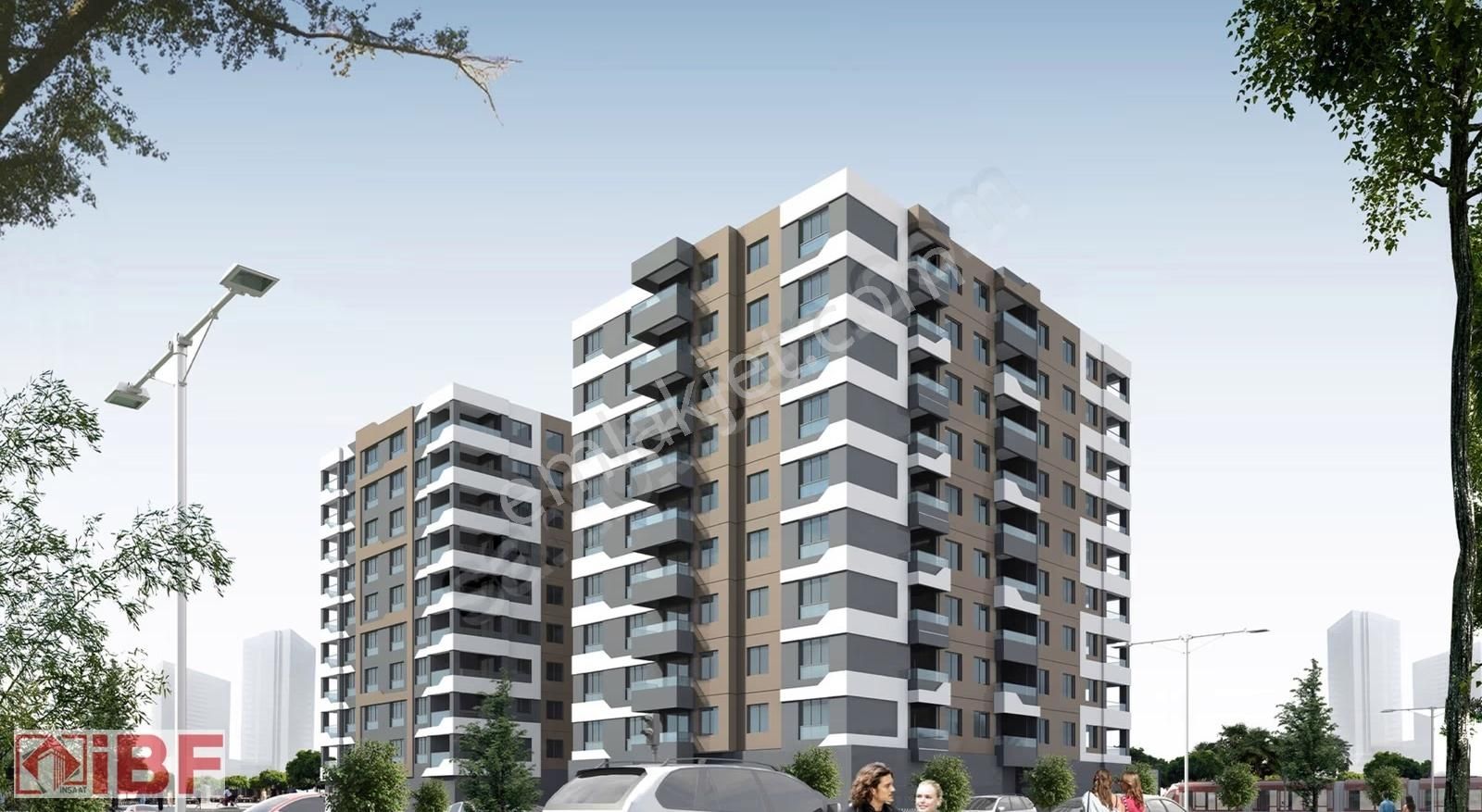 İbf'den Şehir Hastanesinde Tramvaya Sıfır Büyük 2+1 Daire - Görsel 7