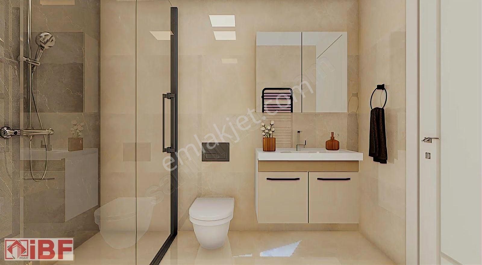 İbf'den Şehir Hastanesinde Tramvaya Sıfır Büyük M²'li 3+0 Daire - Görsel 3