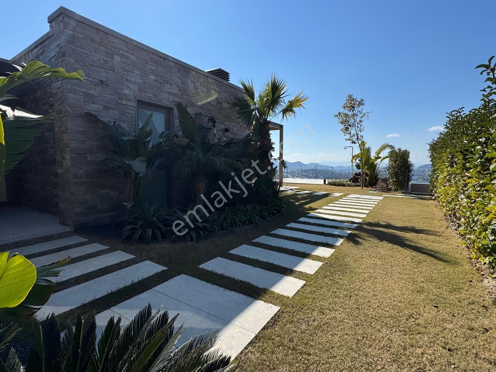 Seba Taş Evleri 4+1 Deniz Manzaralı Özel Havuzlu Tek Katlı Villa - Görsel 3