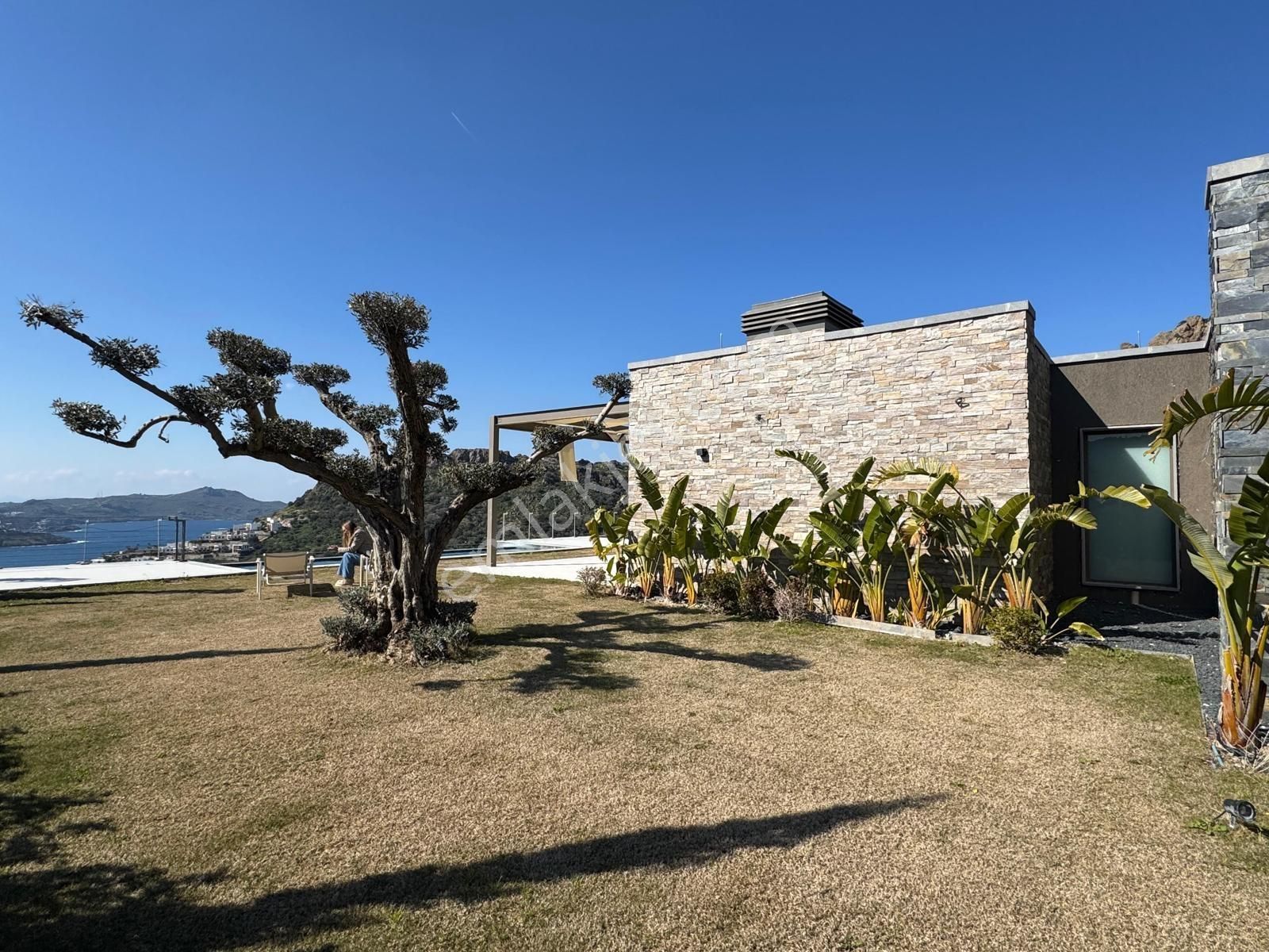 Seba Taş Evleri 4+1 Deniz Manzaralı Özel Havuzlu Tek Katlı Villa - Görsel 25