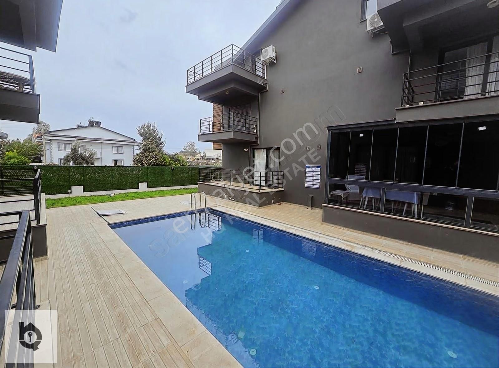 Hq Emlaktan Fethiye Çalış Plajına 2 Km Havuzlu Satılık Daire - Görsel 14