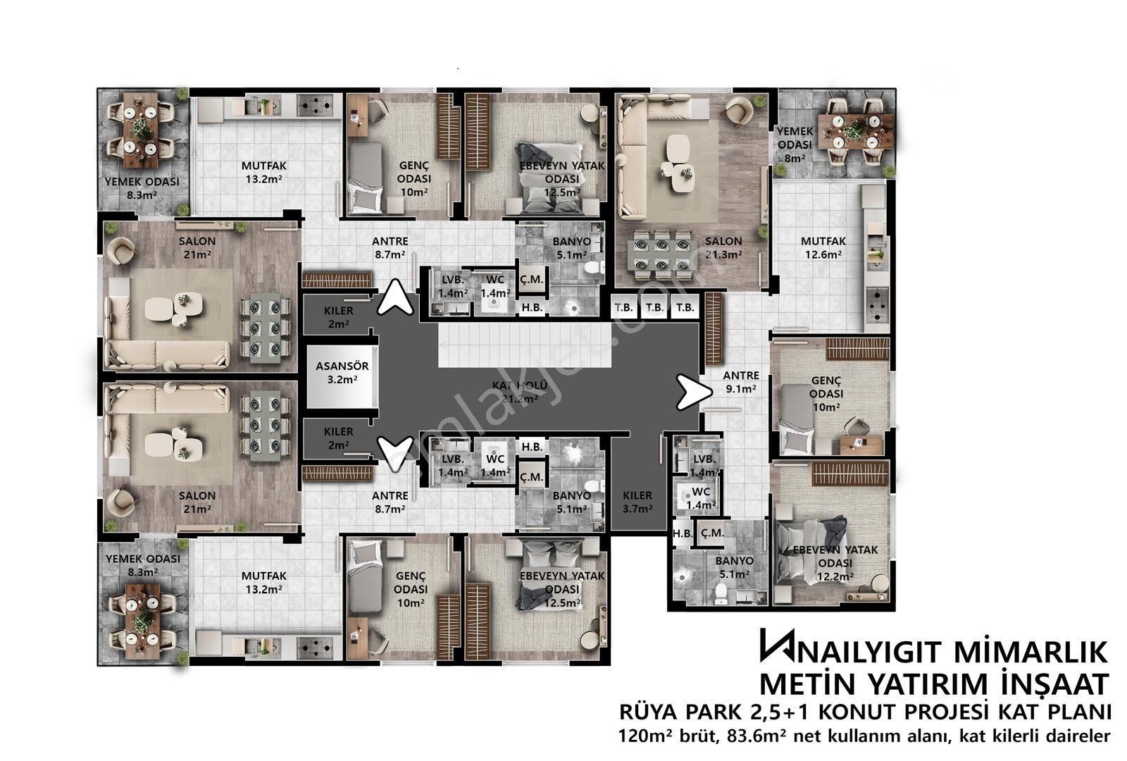Kosova Mah Rüya Parkta Hayalinizdeki Yaşam Başlıyor 2.5+1 - Görsel 6