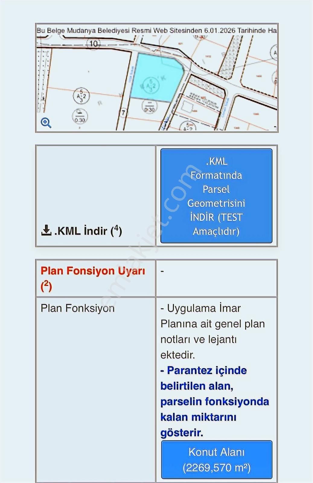 Bademlide Satılık Arsa 2.274 M2 - Görsel 2