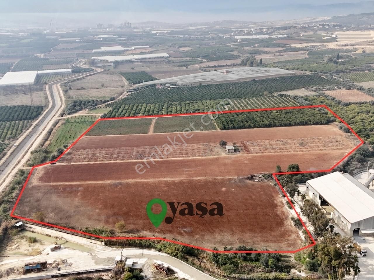 Yaşa Gyd - Akdeniz Nacarlı'da 70 Dönüm Satılık Tarla