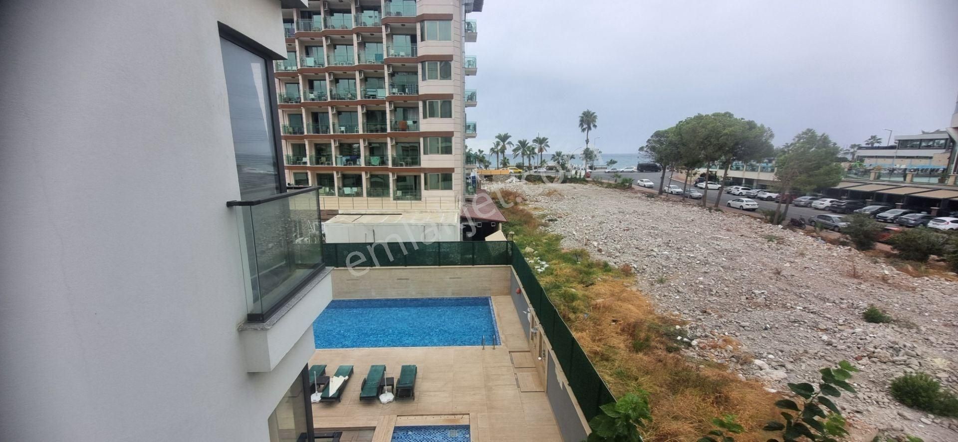 Alanya Obada — Deniz Manzaralı, Plaja 100m Mesafeli Şık 1+1 Daıre - Görsel 2