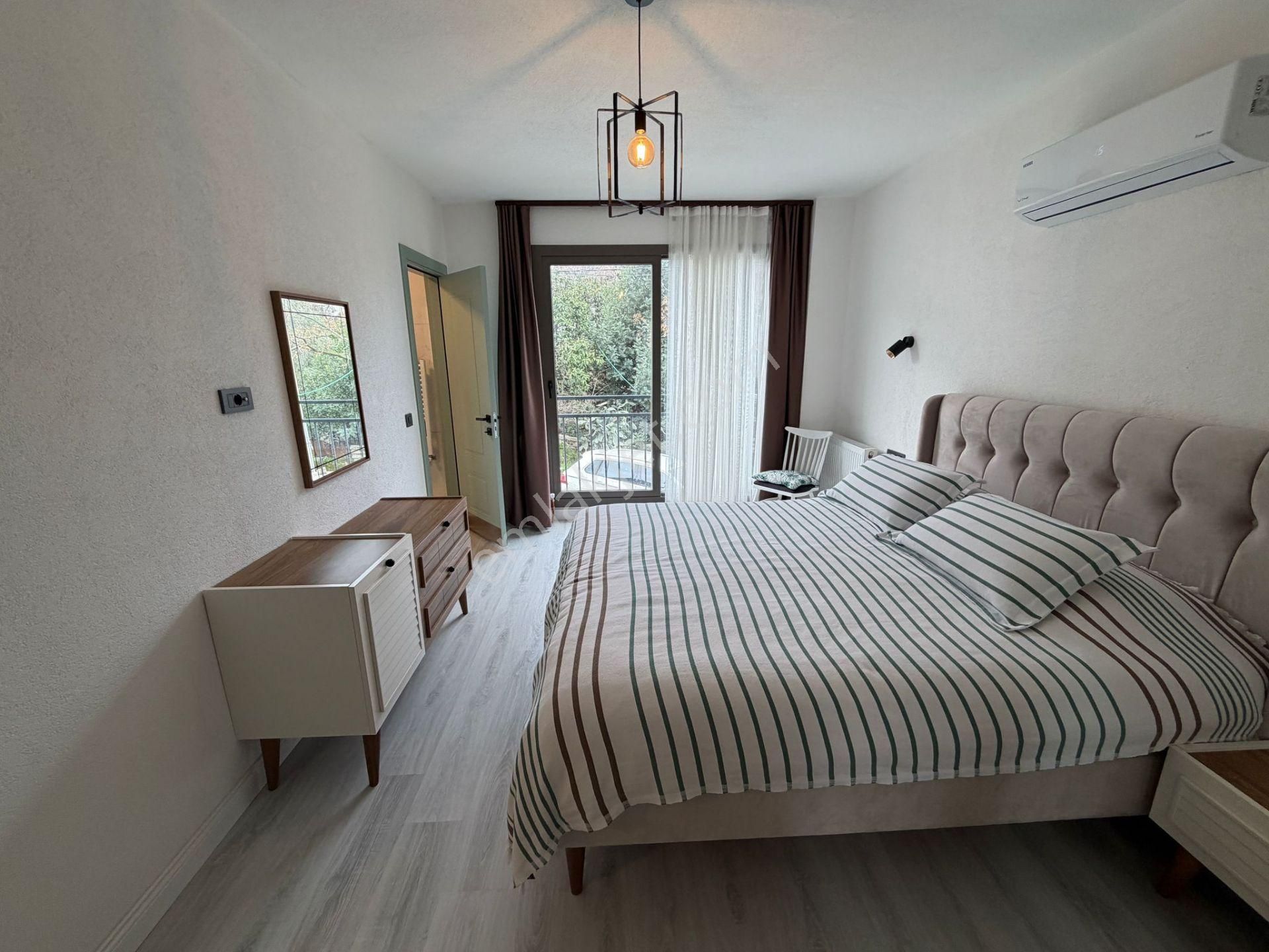 Bodrum / Gündoğan'da 2+1 Eşyalı Yıllık Kiralık Üst Kat Daire - Görsel 22