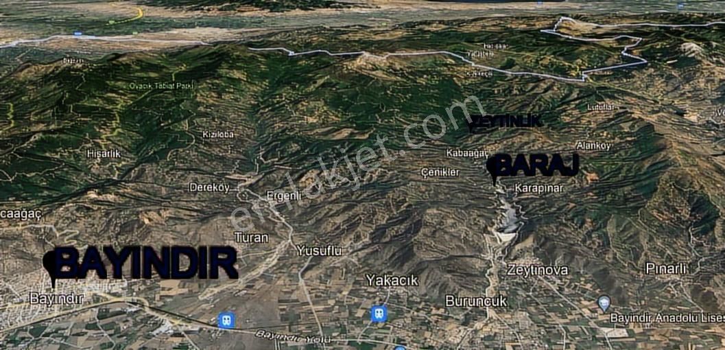 İzmir'de Müstakil 2,200m² Yatırımlık Zeytinlik