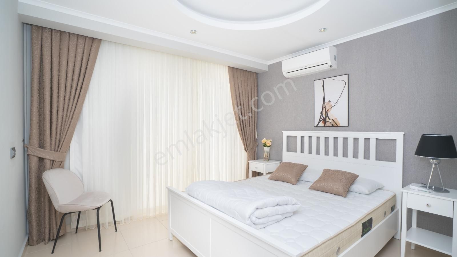 Kestelde 2+1 Eşyalı Satılık Dubleks Daire - Görsel 22