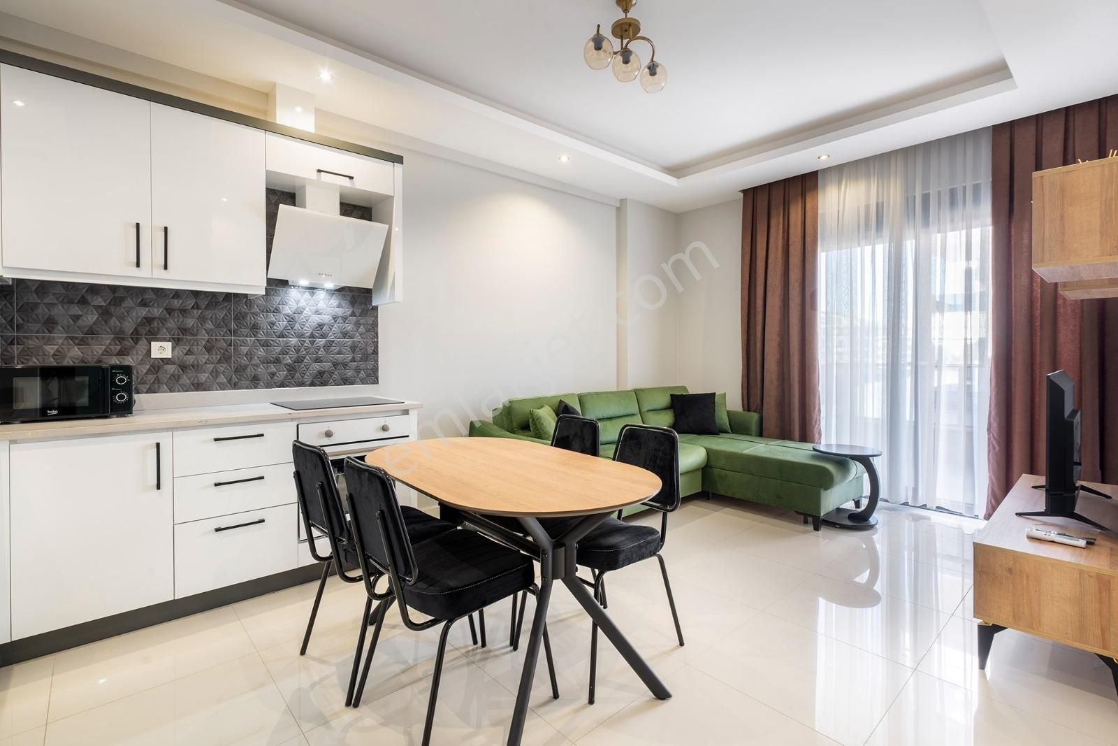 Kargıcakta Satılık Site İçerisinde Eşyalı 1+1 Satılık Daire - Görsel 11