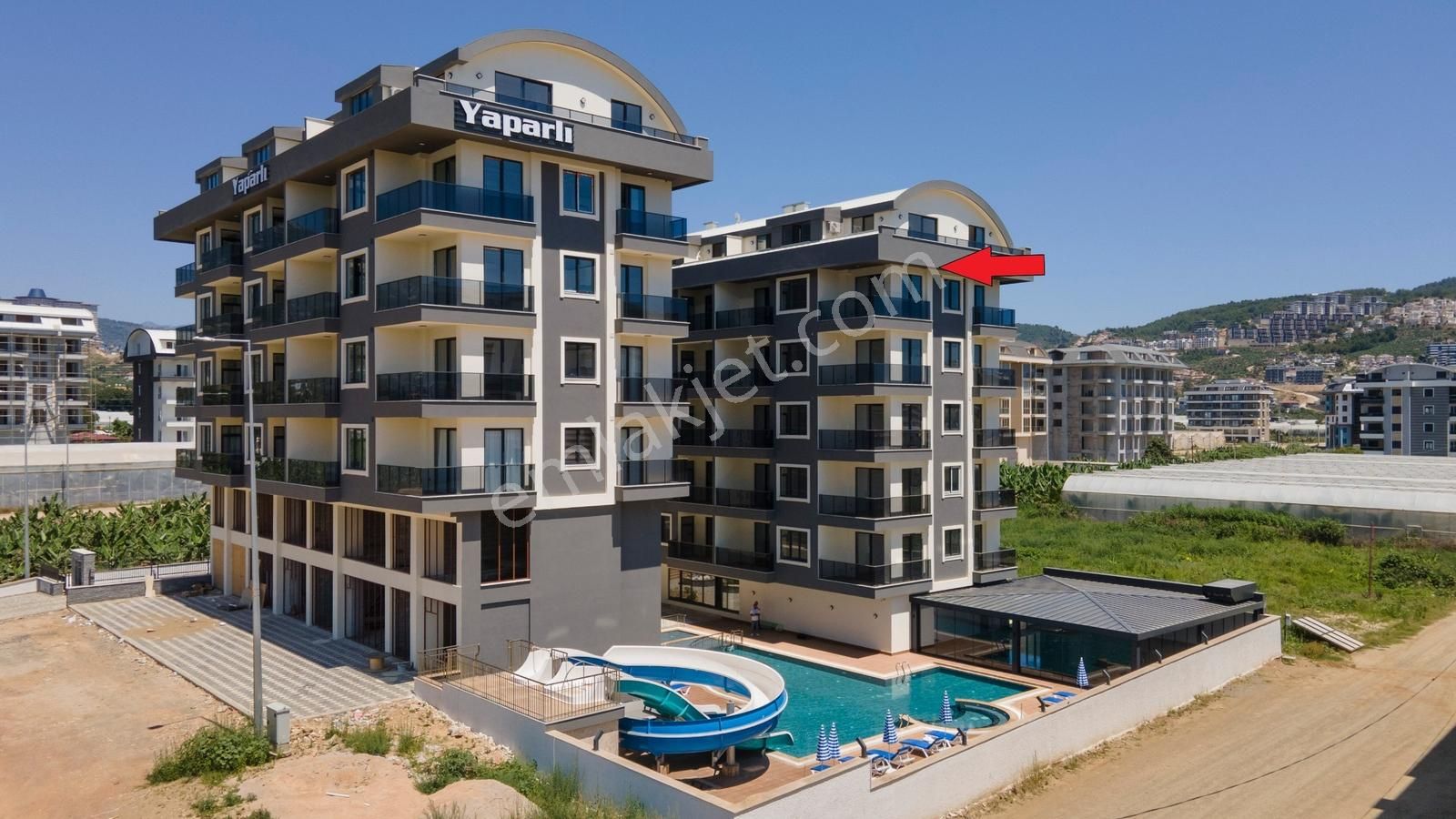 Summer Home'dan Satılık 2+1 Dubleks Beyaz Eşyalı Daire - Görsel 4