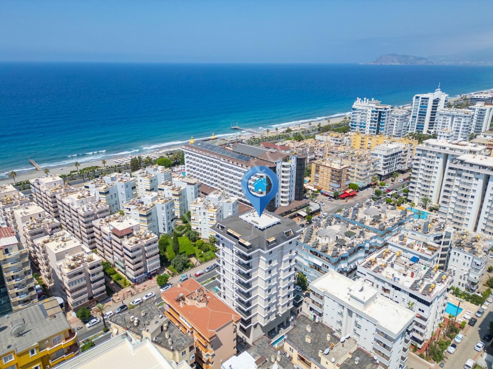 Alanya Mahmutlarda Satılık 2+1 Deniz Manzaralı Boş Daire - Görsel 8