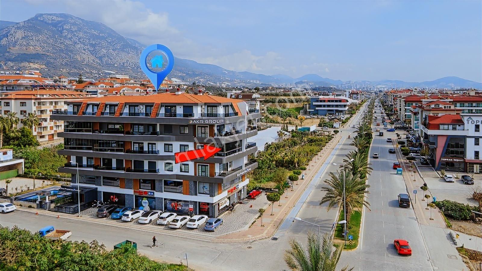 Summer Home'dan Kestelde Satılık Daire - Görsel 14