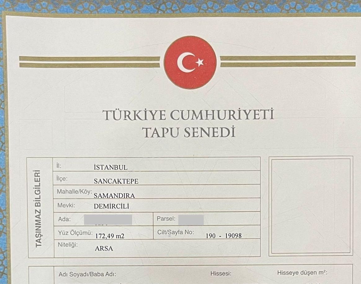 Samandıra Osmangazi Mahallesinde 3 Kat İmarlı 172m2 Müstakilarsa - Görsel 3