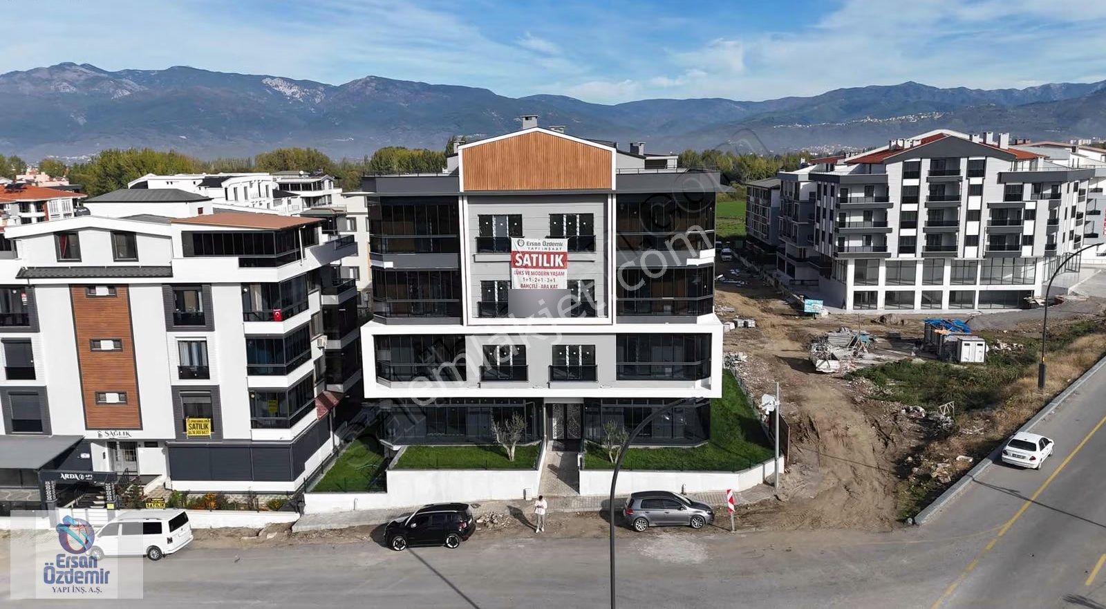 ▀ersan Özdemir İnşaattan Ara Kat Ön Cephe Satılık 2+1 Lüx Daire▀