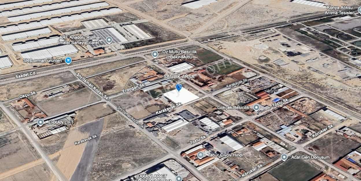 Konya Karatayda Sanayi Bölgesinde Satılık Yatırımlık Arsa - Görsel 6