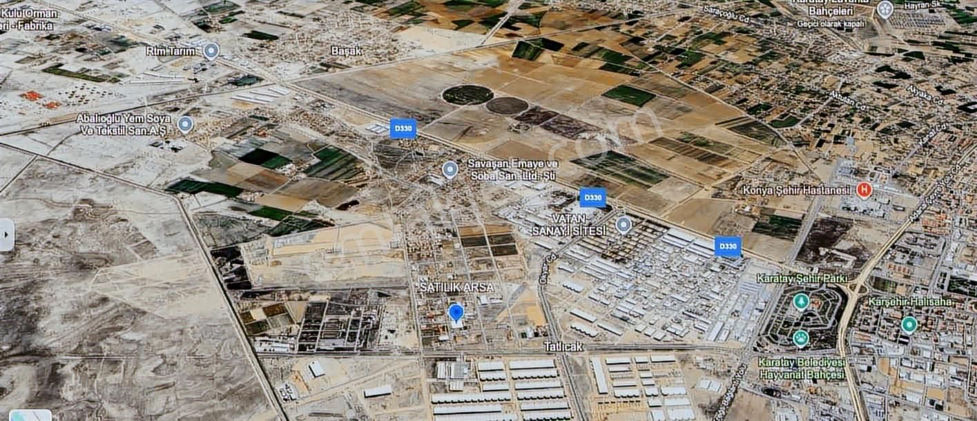 Konya Karatayda Sanayi Bölgesinde Satılık Yatırımlık Arsa - Görsel 6