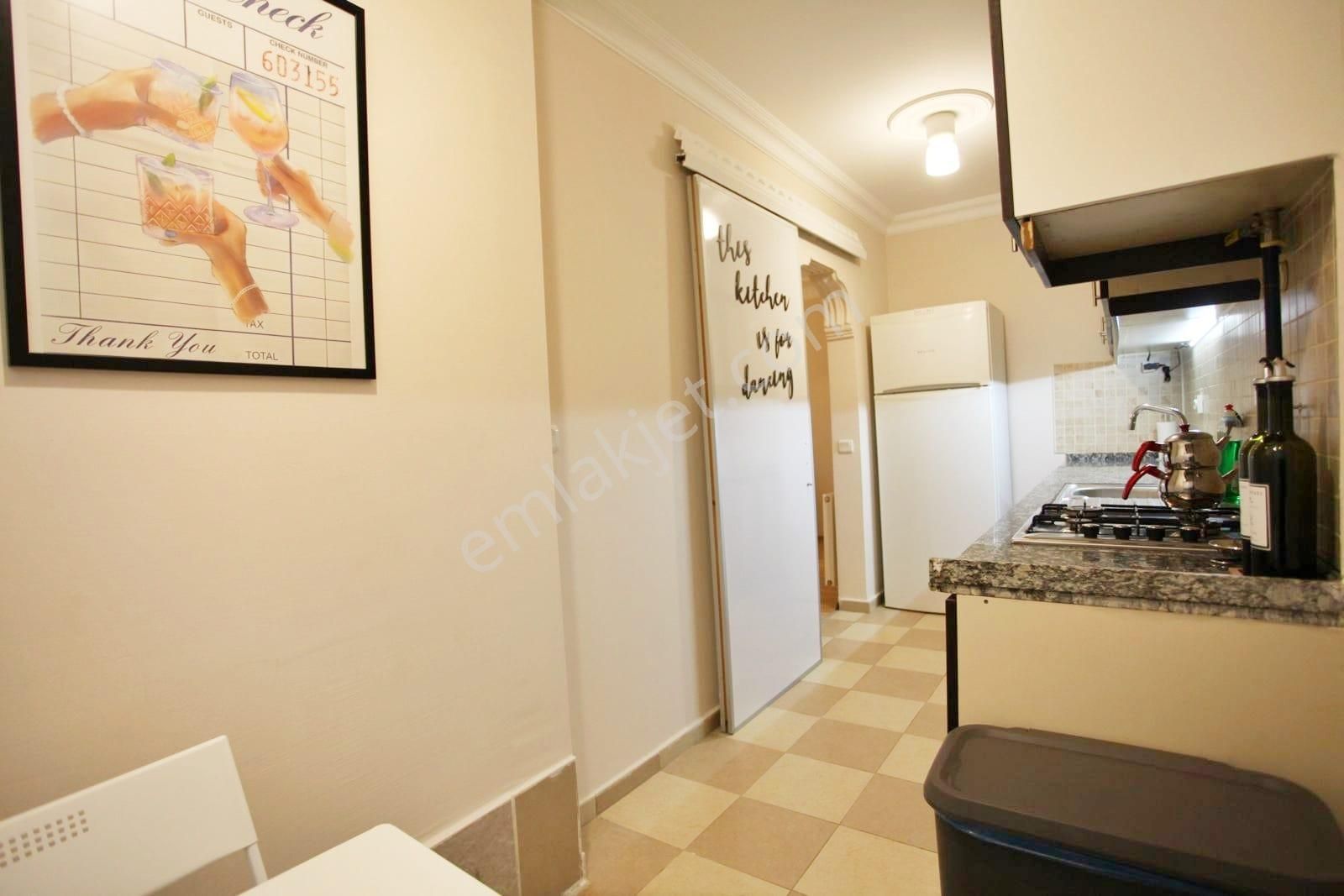 Önder Sağlam Güzeloba Mobilyalı Kiralık 1+1 Bahçe Kat Ayrı Mutfak - Görsel 16