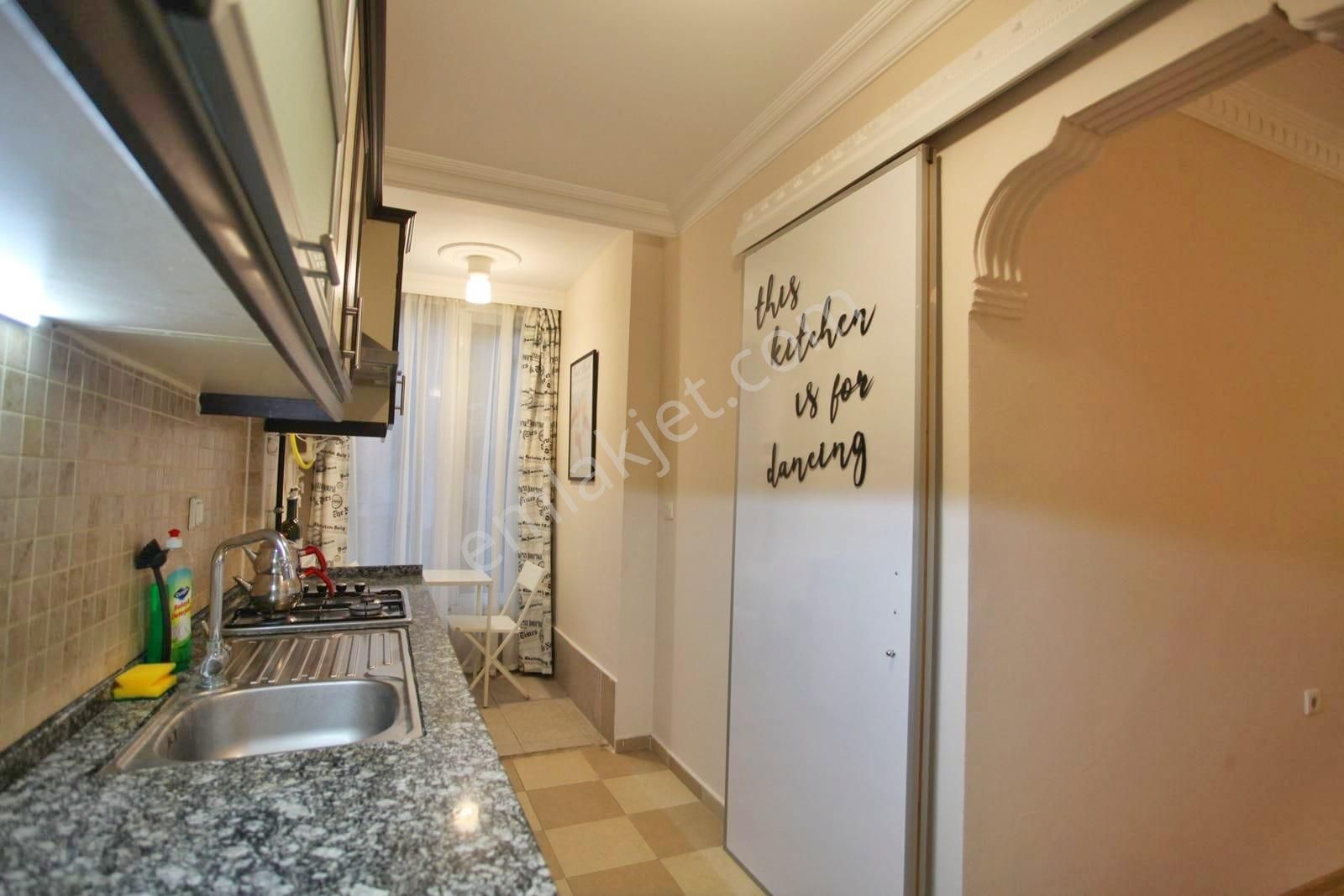 Önder Sağlam Güzeloba Mobilyalı Kiralık 1+1 Bahçe Kat Ayrı Mutfak - Görsel 14