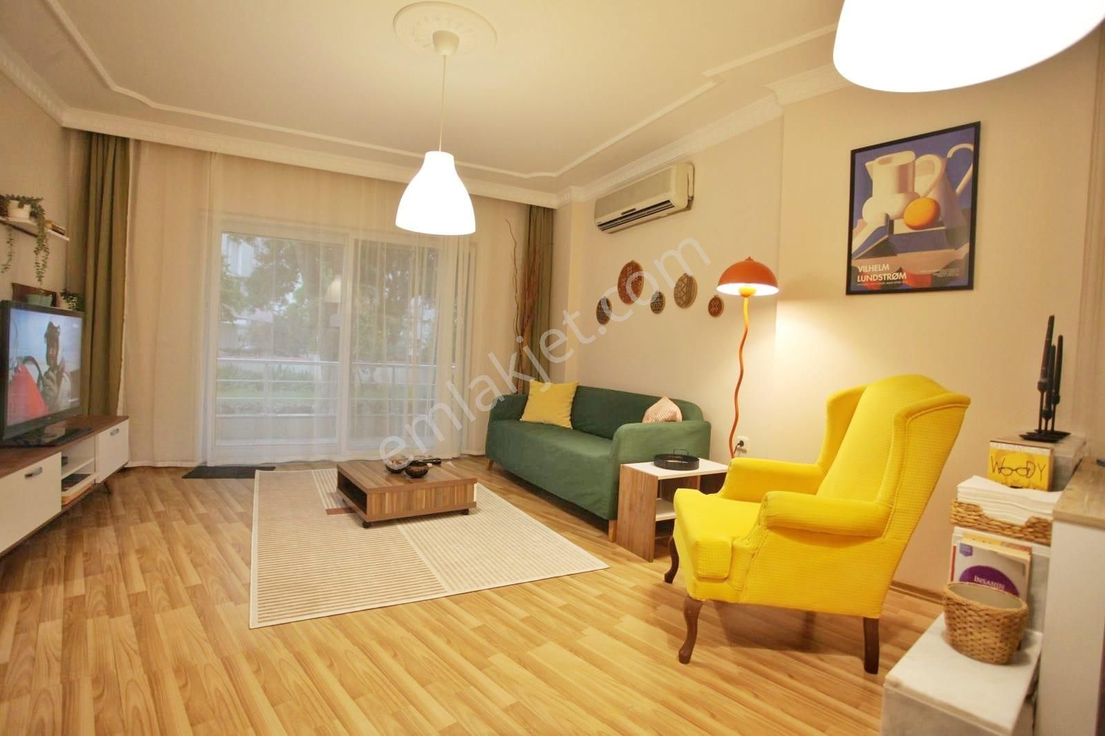 Önder Sağlam Güzeloba Mobilyalı Kiralık 1+1 Bahçe Kat Ayrı Mutfak - Görsel 7