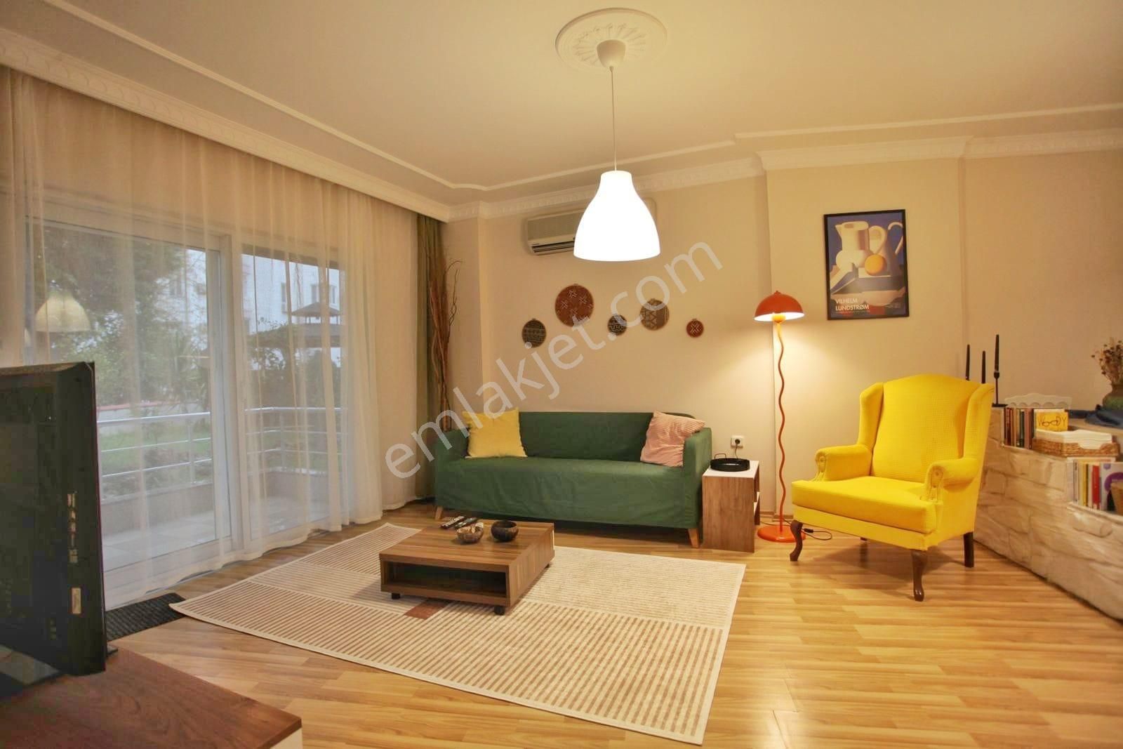 Önder Sağlam Güzeloba Mobilyalı Kiralık 1+1 Bahçe Kat Ayrı Mutfak - Görsel 8