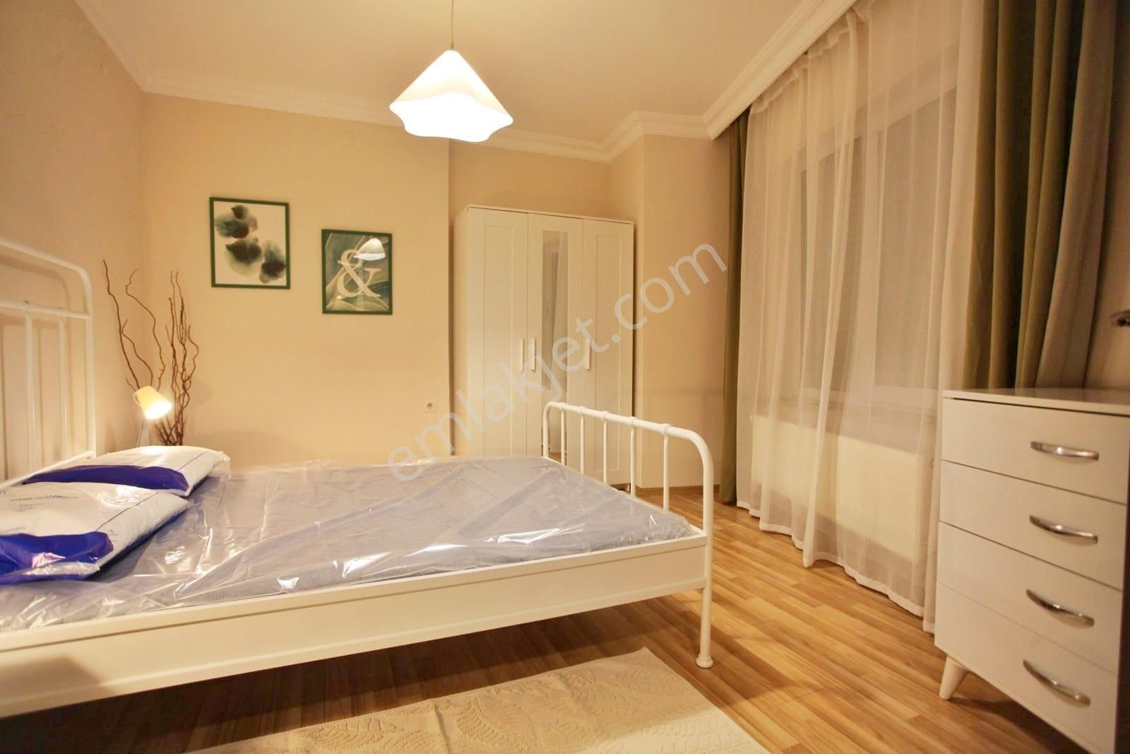 Önder Sağlam Güzeloba Mobilyalı Kiralık 1+1 Bahçe Kat Ayrı Mutfak - Görsel 19