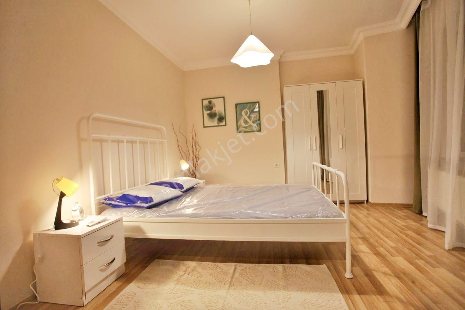 Önder Sağlam Güzeloba Mobilyalı Kiralık 1+1 Bahçe Kat Ayrı Mutfak - Görsel 20