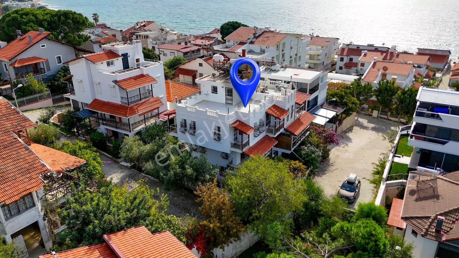 Özdere Çukuraltında Sahile 100 M.mesafede Deniz Manzaralı Villa - Görsel 10