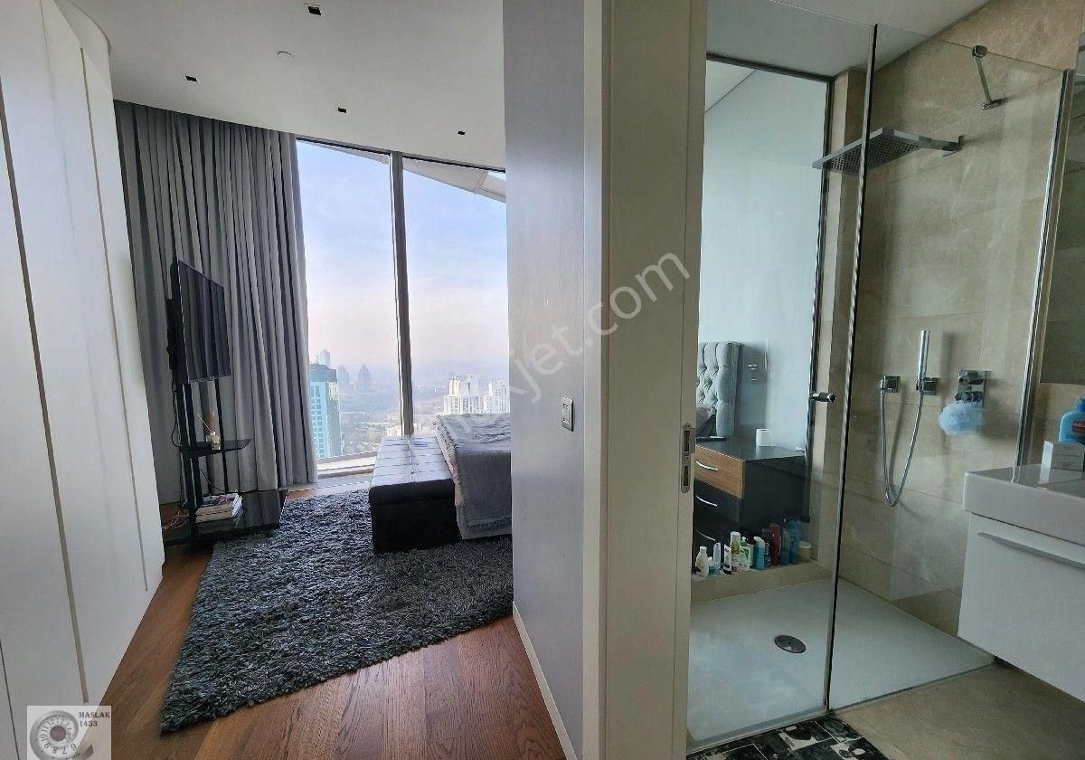 Sarıyer Maslak Spıne Tower'da Kiralık 2+1 Geniş Tip Manzaralı Lüks Daire |kanyon |sapphire |istinyep - Görsel 9