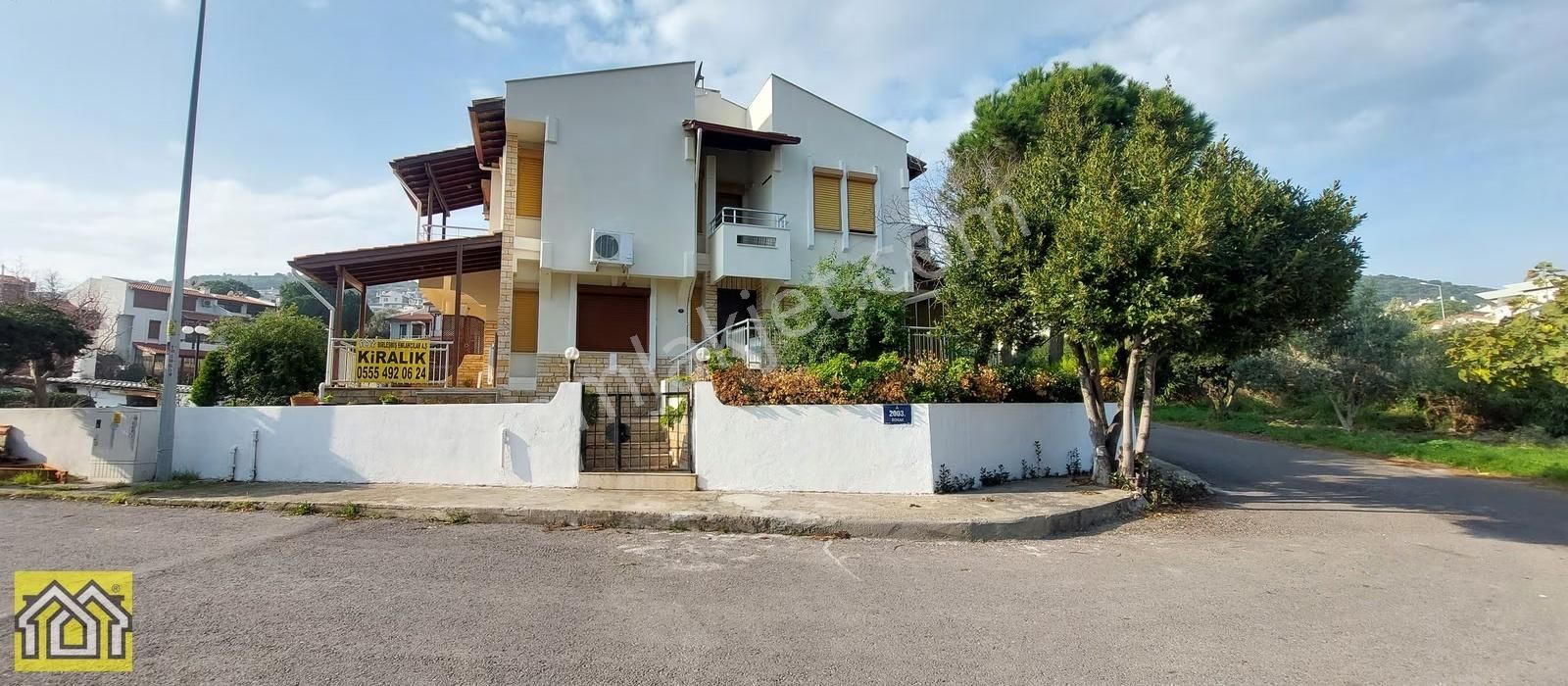 Denize 10 M, Müstakil Bahçeli, Havuzlu, Deniz Manzaralı 4+1 - Görsel 6