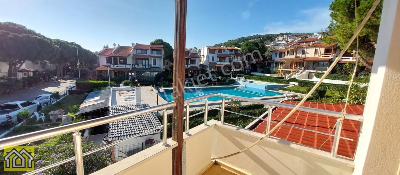 Denize 10 M, Müstakil Bahçeli, Havuzlu, Deniz Manzaralı 4+1 - Görsel 28