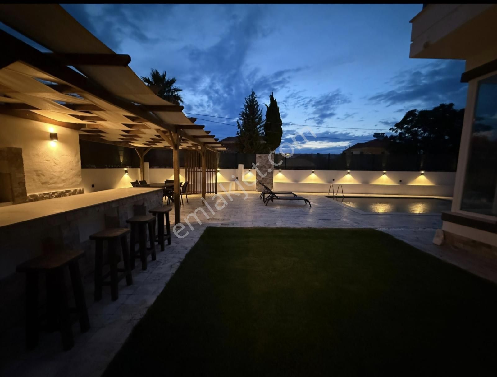 Dalaman Karaçalı'da Müstakil Havuzlu 4+1 Ful Eşyalı Villa - Görsel 24