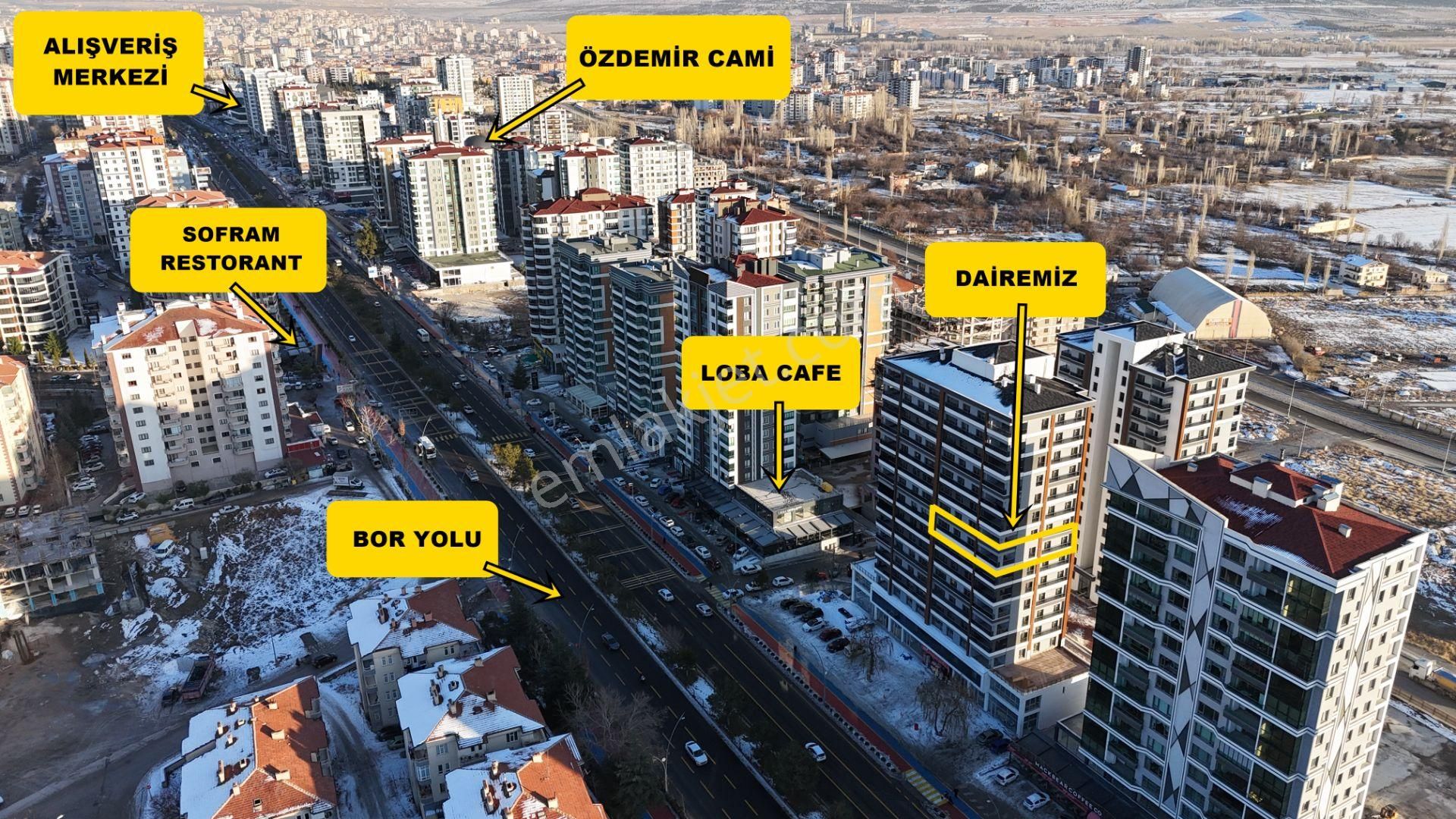 E.gökal Bor Yoluna Cephe Mackbear Cafe Yanı 4+1 Lüx Yapılı Daire